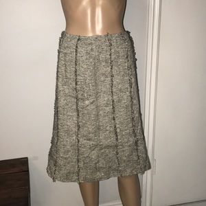 The Limited Midi Grey Skirt Size 0